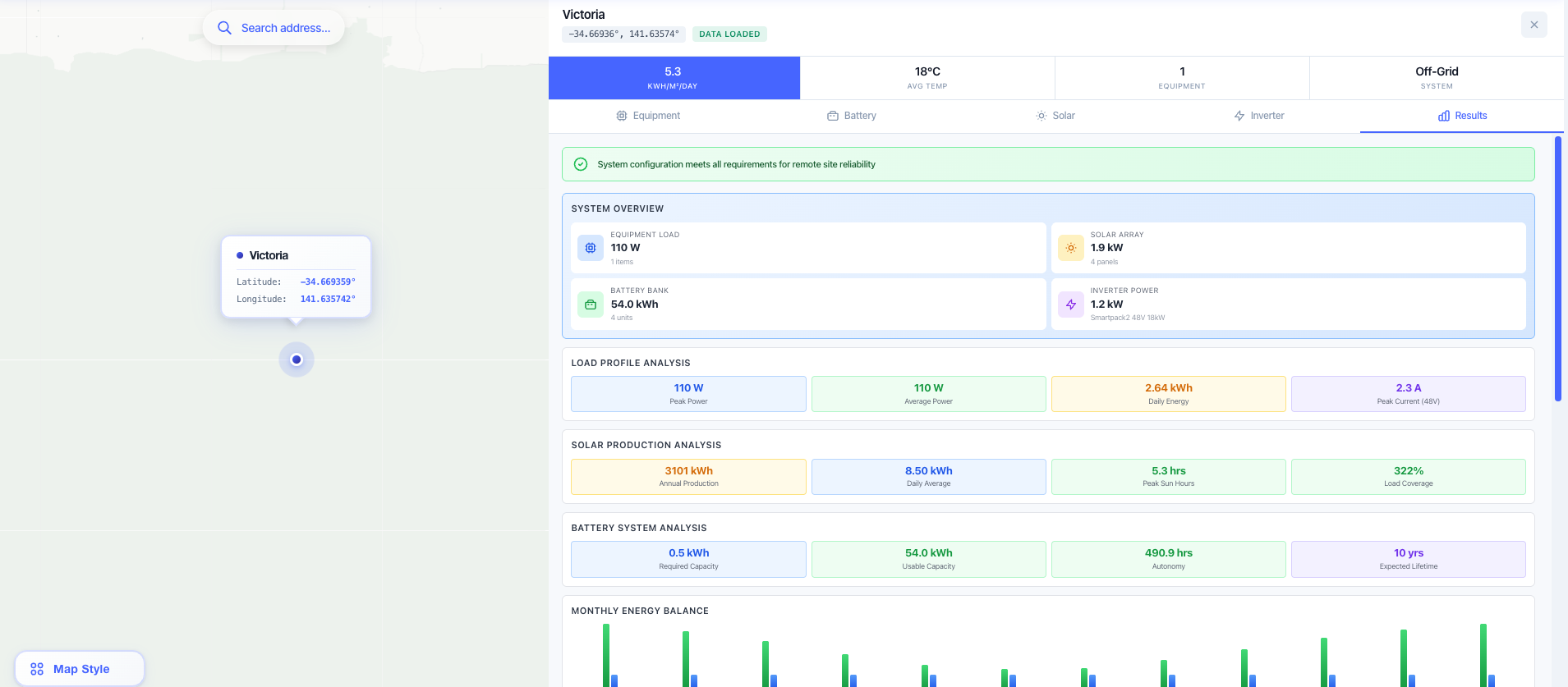 Electrical System Designer screenshot